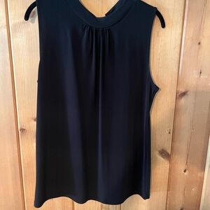 Banana Republic Black Sleeveless Blouse